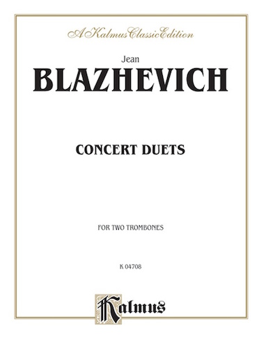 CONCERT DUETS FOR tROMBONE