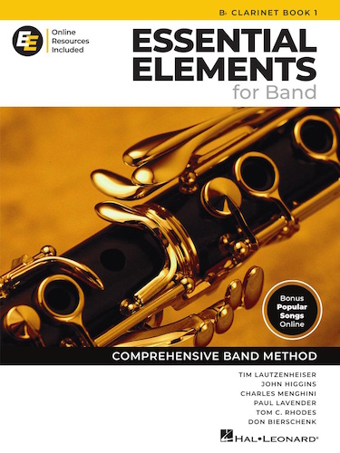 ESSENTIAL ELEMENTS for Band - Clarinet Book 1 + Online Resources