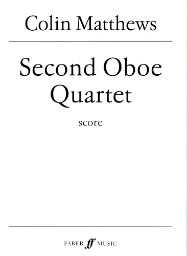 SECOND OBOE QUARTET score