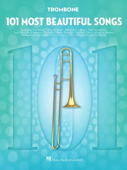 101 MOST BEAUTIFUL SONGS (bass clef)