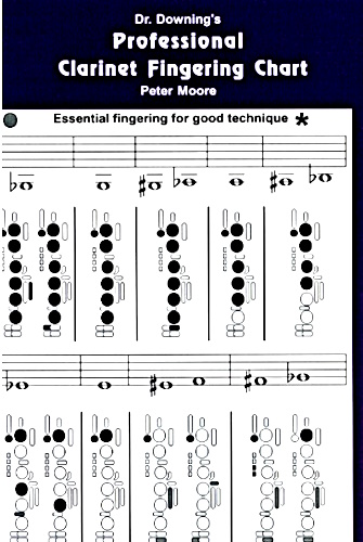 PROFESSIONAL CLARINET FINGERING CHART