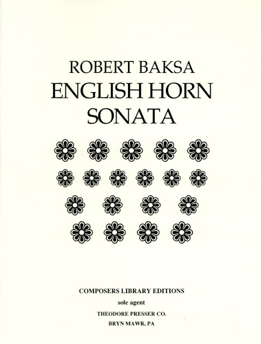 ENGLISH HORN SONATA