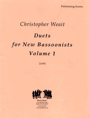 DUETS FOR NEW BASSOONISTS Volume 1