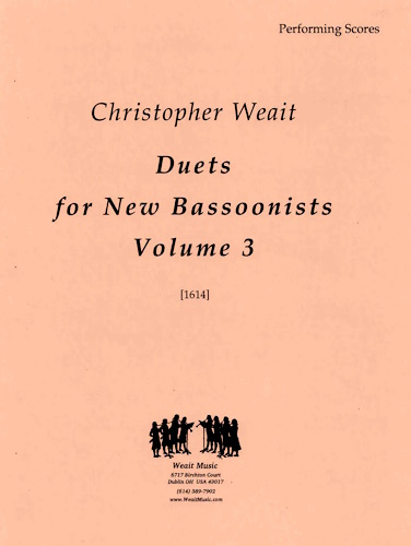 DUETS FOR NEW BASSOONISTS Volume 3