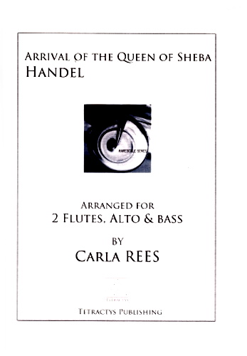 THE ARRIVAL OF THE QUEEN OF SHEBA (score & parts)