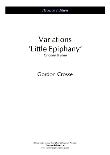 VARIATIONS 'Little Epiphany'