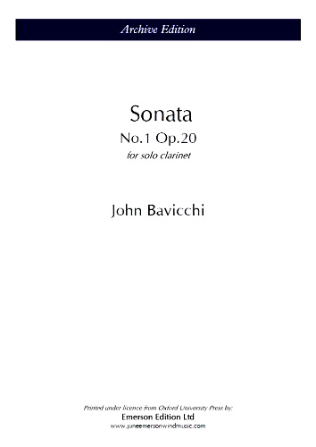 SONATA No.1 Op.20