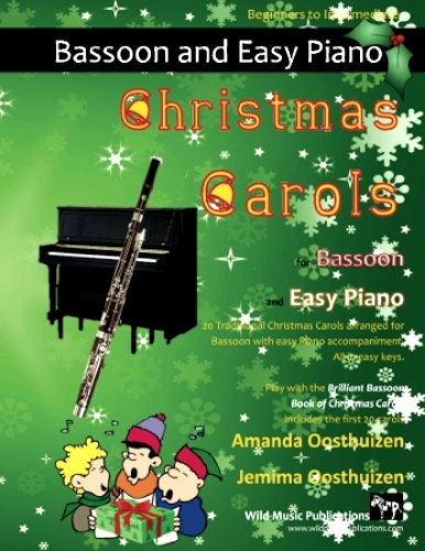 CHRISTMAS CAROLS for Bassoon & Easy Piano