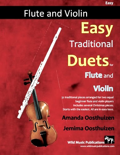 EASY TRADITIONAL DUETS for Flute & Violin