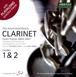 CLARINET Grade 1 & 2 CD 2004-2007