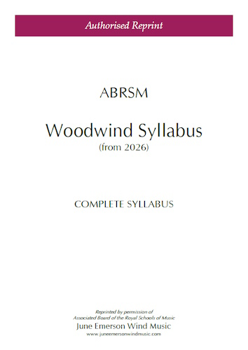 ABRSM WOODWIND SYLLABUS (from 2026) Complete