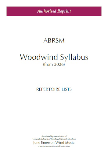 ABRSM WOODWIND SYLLABUS (from 2026) Repertoire Lists