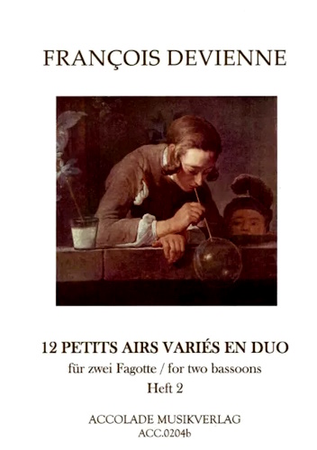 DOUZE PETITS AIRS VARIES EN DUO Book 2