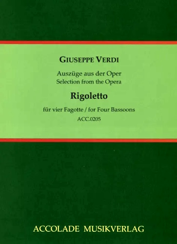 RIGOLETTO Selection (score & parts)