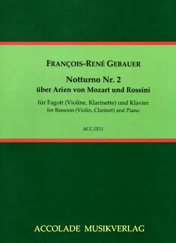 NOTTURNO No.2 on Arias of Mozart & Rossini