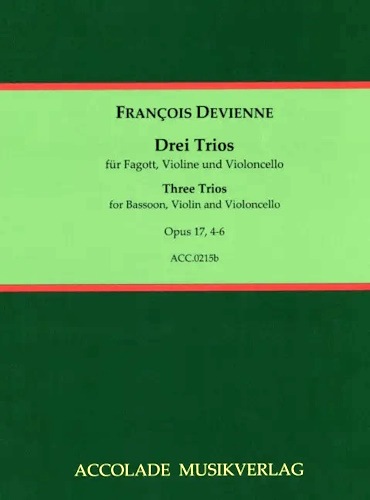 SIX TRIOS Op.17 Nos.4-6 score & parts