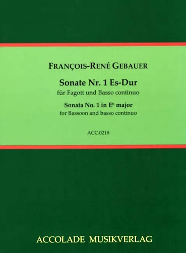 SONATA No.1 in Eb