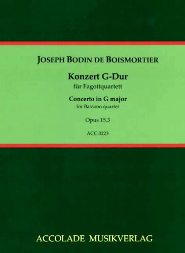 CONCERTO No.3 in G score & parts