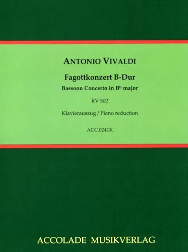 CONCERTO in Bb major RV502