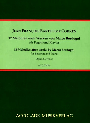 12 MELODIES ON BORDOGNI Volume 2