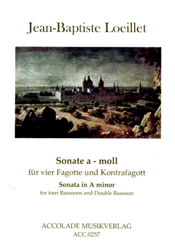 SONATA in A minor (score & parts)