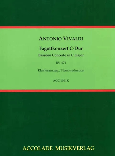CONCERTO in C major FVIII/34 PV50 RV471 Op.40 No.9