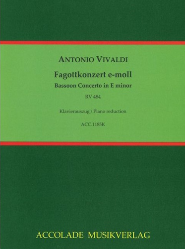 CONCERTO in E minor RV484, PV137, FVIII/6