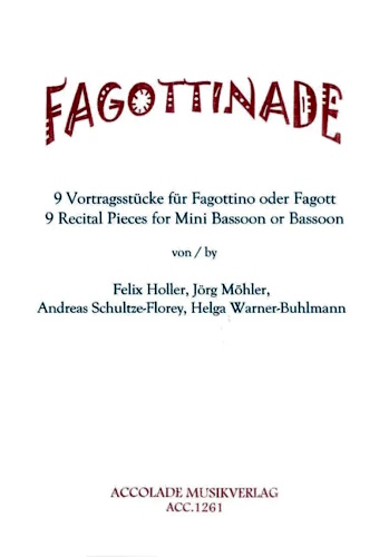 FAGOTTINADE 9 recital pieces