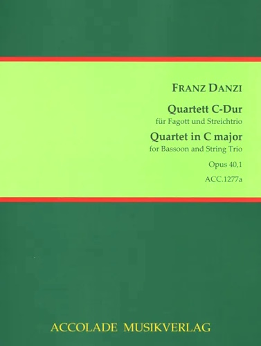 QUARTET in C major Op.40 No.1 (score & parts)