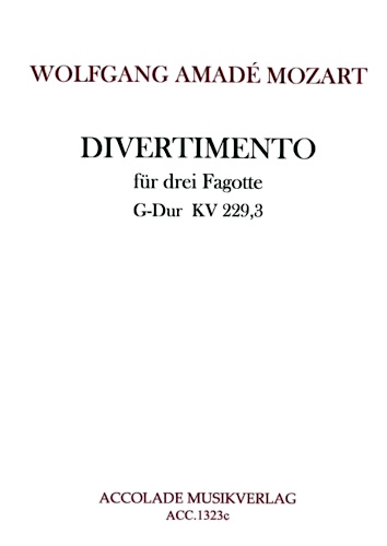 DIVERTIMENTO No.3 KV Anh.229