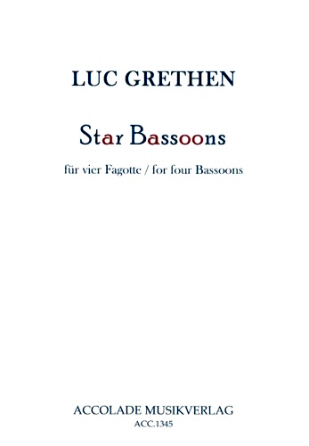STAR BASSOONS score & parts