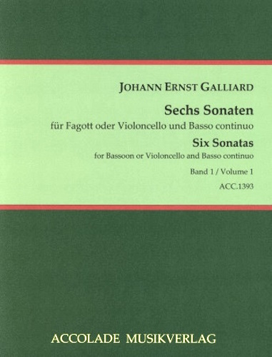 SIX SONATAS Volume 1