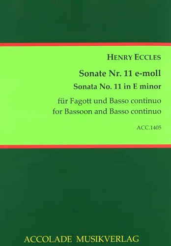 SONATA No.11 in E minor