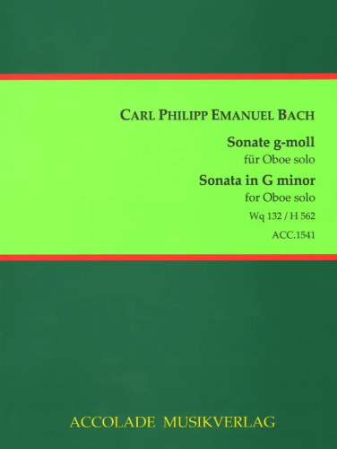 SONATA in G minor Wq132/H562