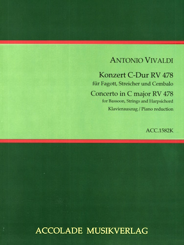 BASSOON CONCERTO No.3 in C major, RV478, FVIII/3, PV71
