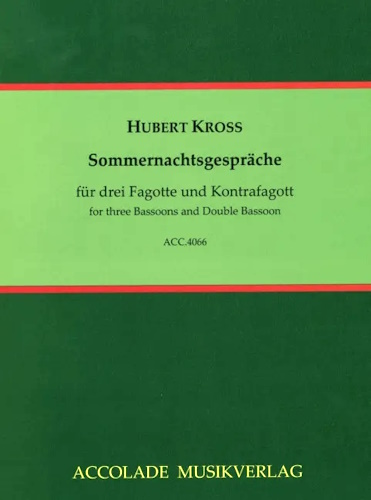 SOMMERNACHTSGESPRACHE score & parts