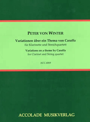 THEME AND VARATIONS (score & parts)