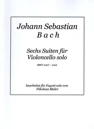 SIX SUITES BWV 1007-1012