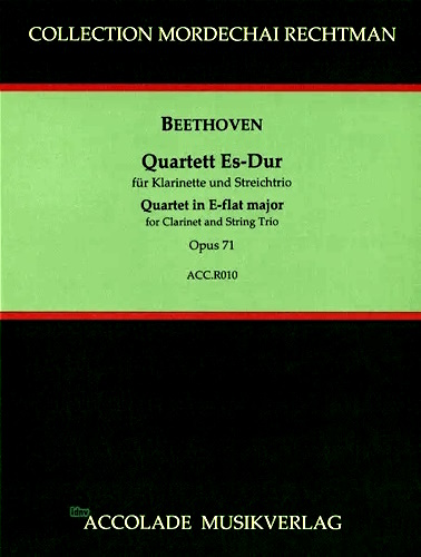 QUARTET in Eb major Op.71 (score & parts)