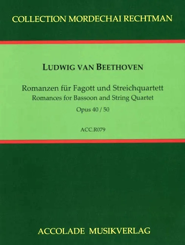 ROMANCES Op.40 & Op.50 (score & parts)