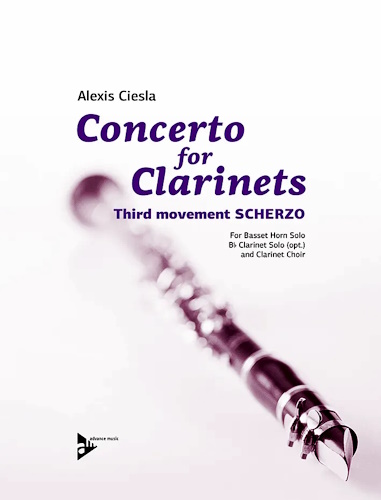 SCHERZO from Concerto for Clarinets