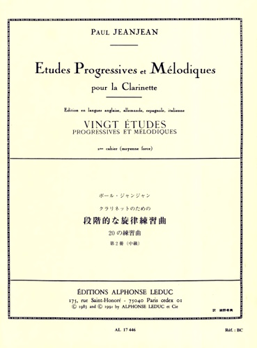 ETUDES PROGRESSIVES ET MELODIQUES Volume 2