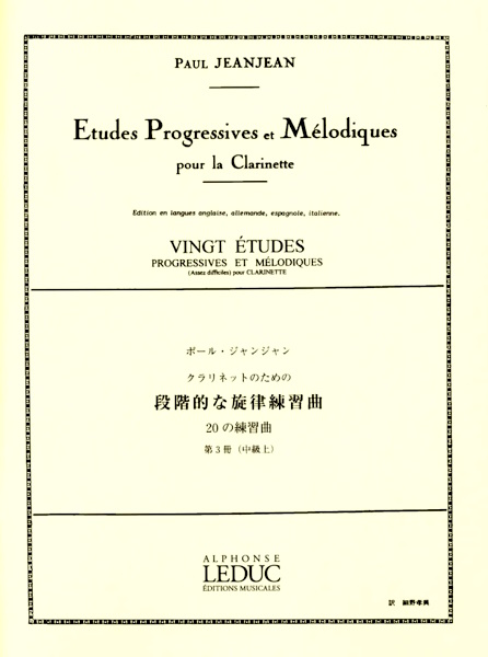 ETUDES PROGRESSIVES ET MELODIQUES Volume 3