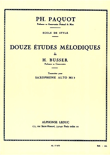 12 ETUDES MELODIQUES