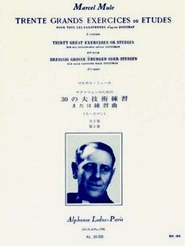 30 GRANDS EXERCISES OU ETUDES d'apres Soussman Volume 2