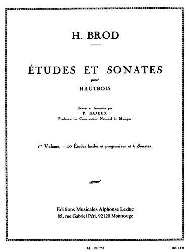 ETUDES ET SONATES Volume 1