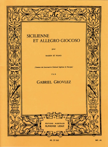 SICILIENNE ET ALLEGRO GIOCOSO