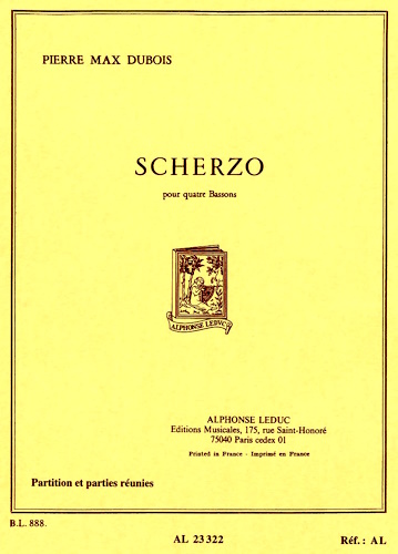 SCHERZO (score & parts)