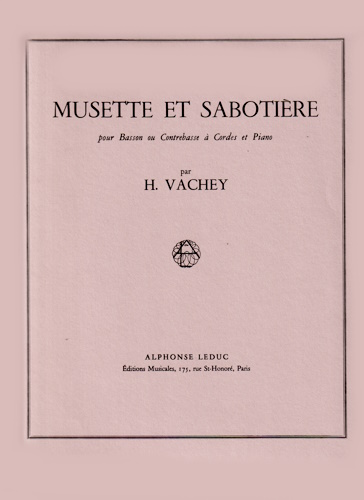 MUSETTE ET SABOTIERE