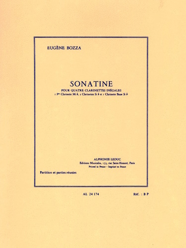 SONATINE (score & parts)